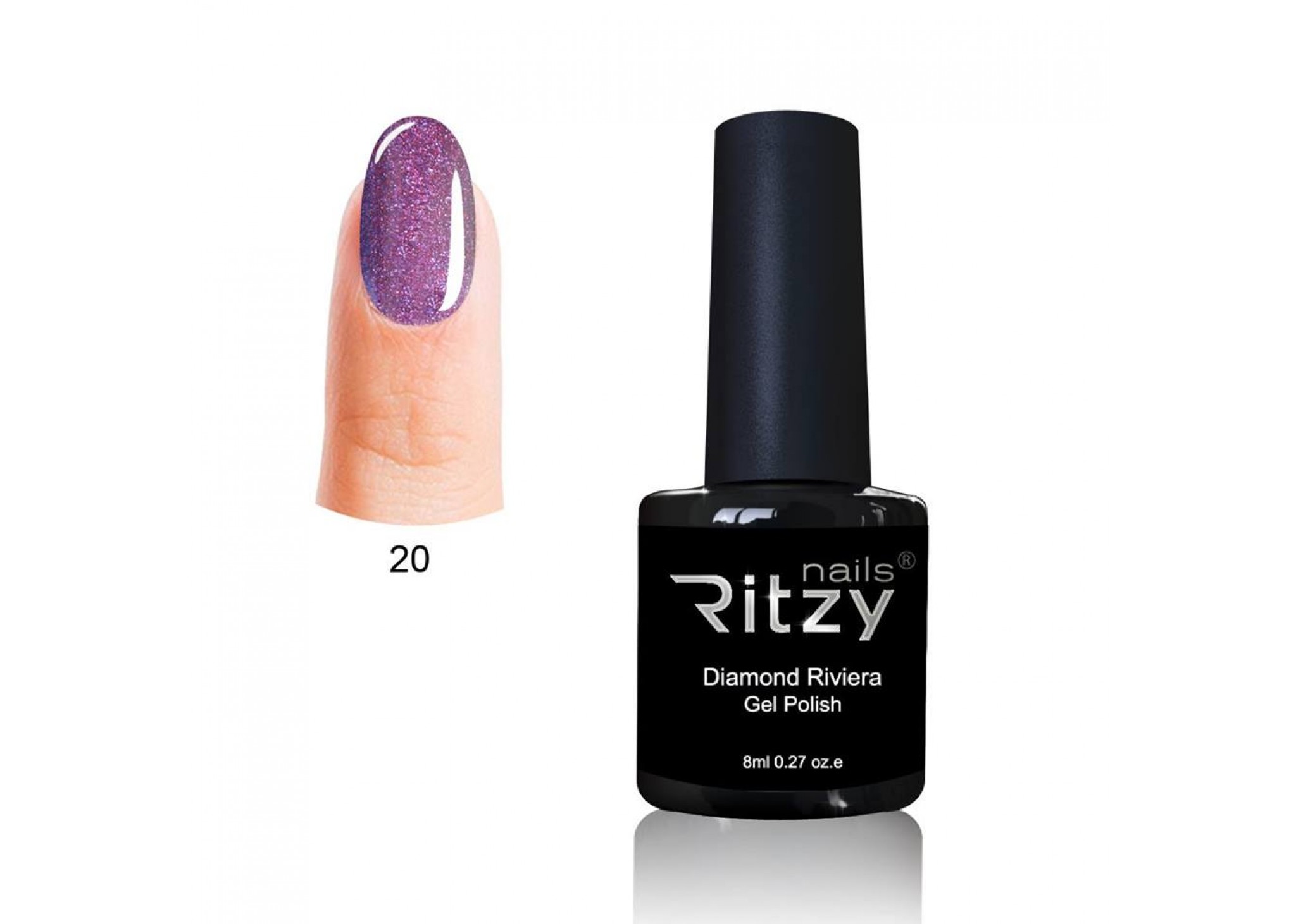 Diamond Riviera 20 Ritzy nails
