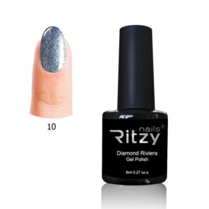 Diamond Riviera Gala-Blue 10 Ritzy nails