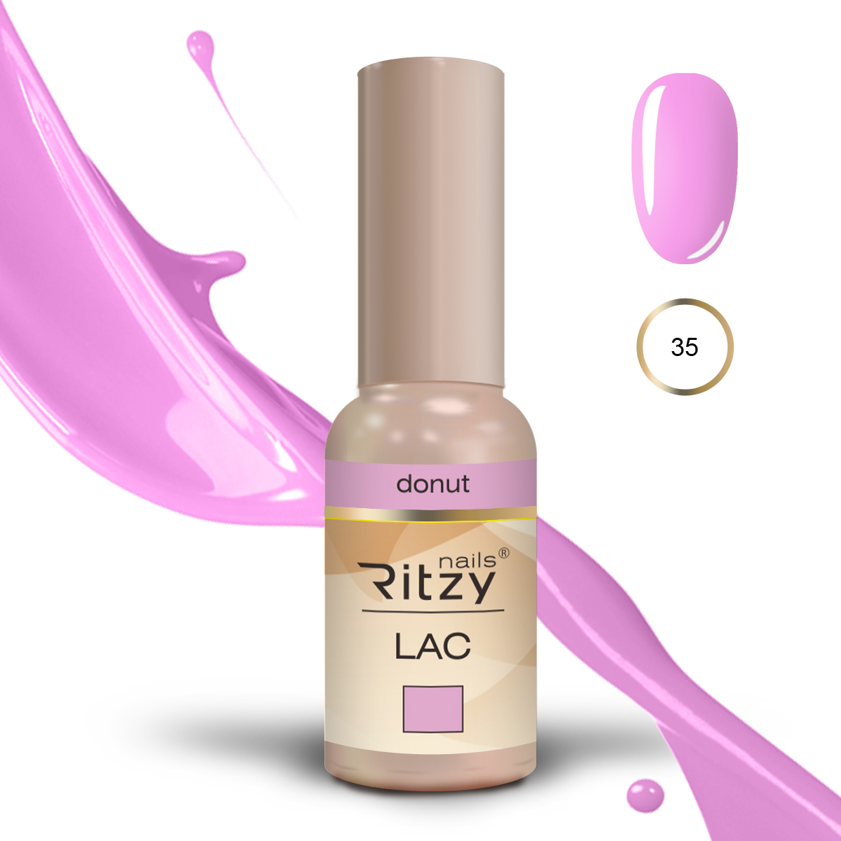 Ritzy Lac 35 donut Ritzy Nails Ritzy Lac 35 donut Ritzy Nails