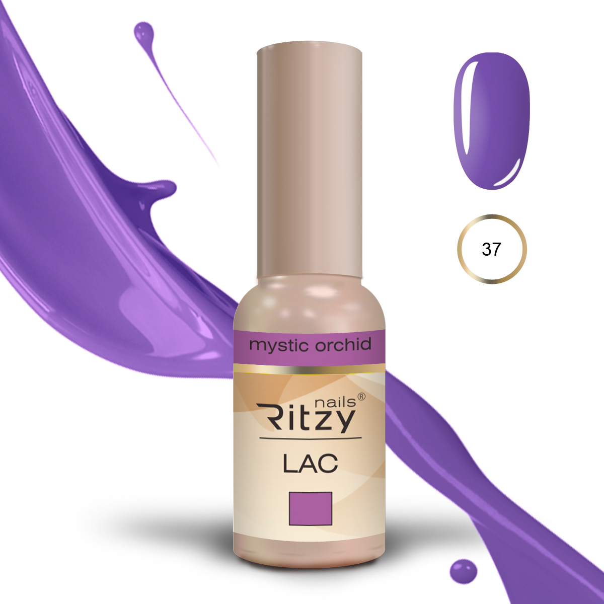 Ritzy Lac 37 mystic orchid Ritzy Nails Ritzy Lac 37 mystic orchid Ritzy Nails