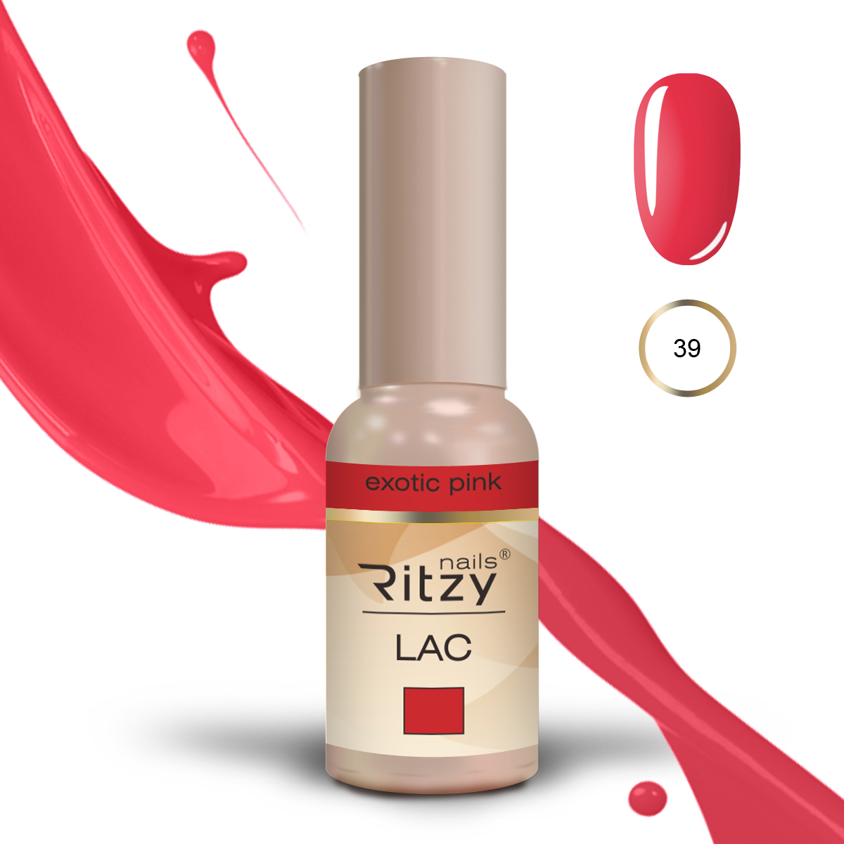 Ritzy Lac 39 exotic pink Ritzy Nails Ritzy Lac 39 exotic pink Ritzy Nails