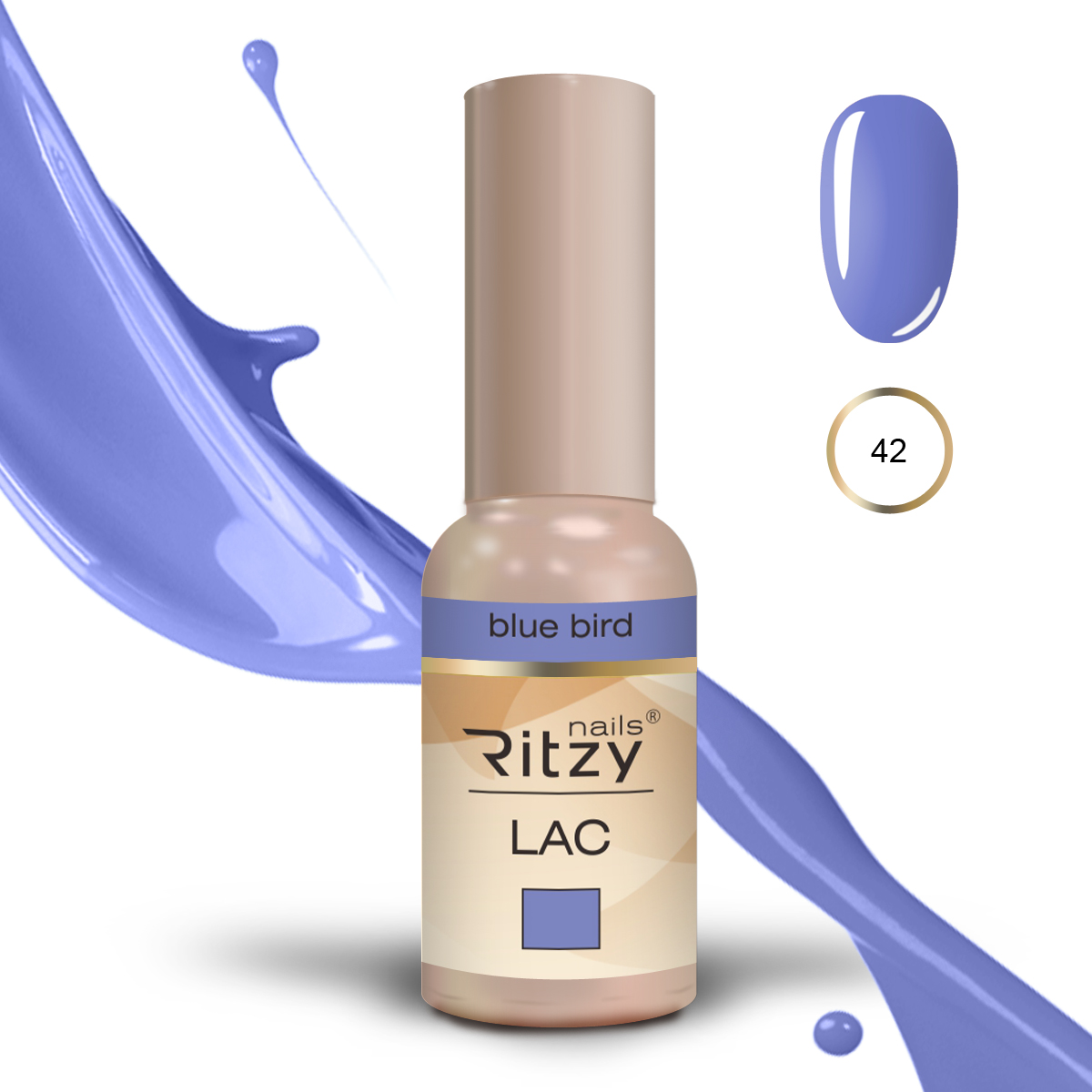 Ritzy Lac 42 blue bird Ritzy Nails Ritzy Lac 42 blue bird Ritzy Nails