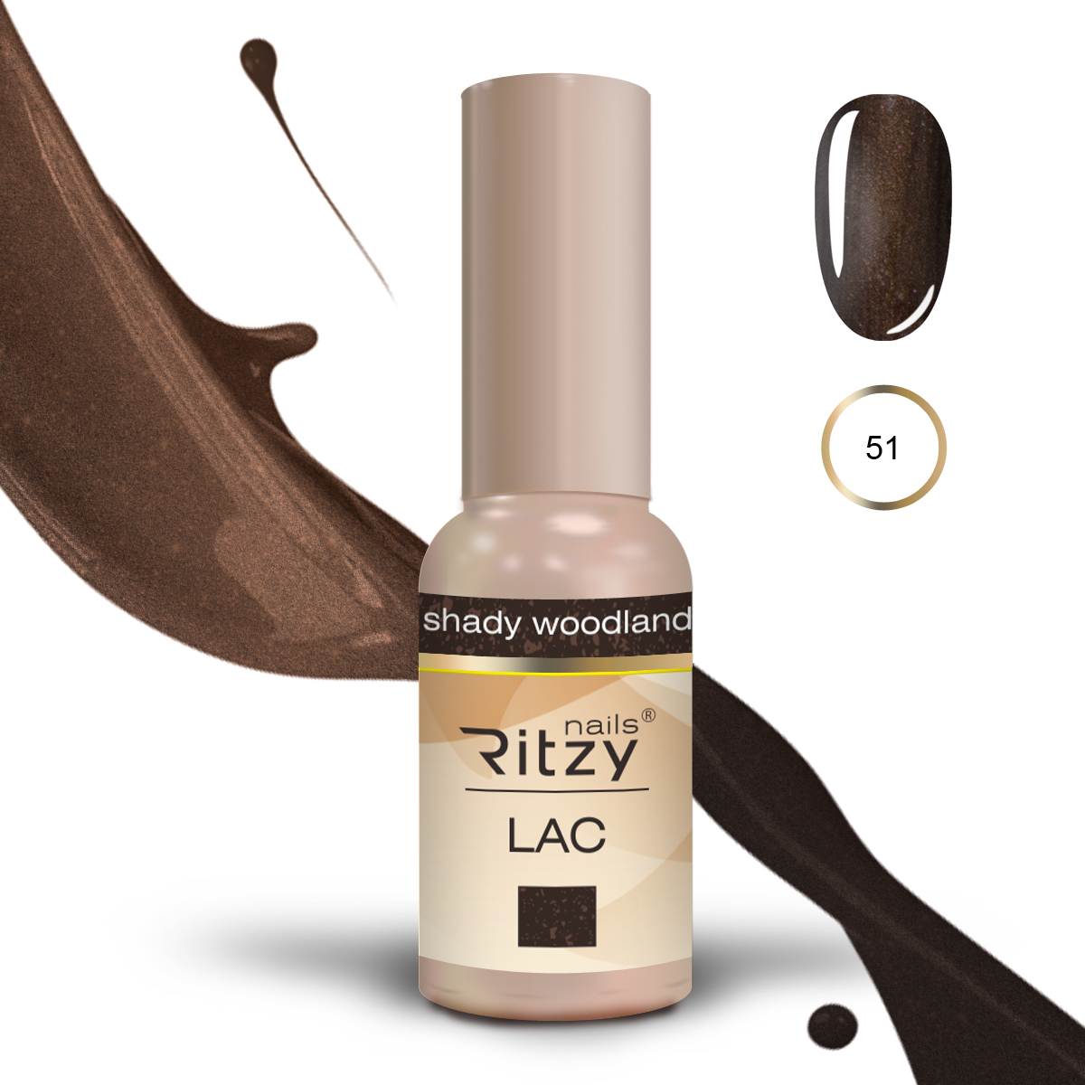 Ritzy Lac 51 shady woodland Ritzy Nails Ritzy Lac 51 shady woodland Ritzy Nails