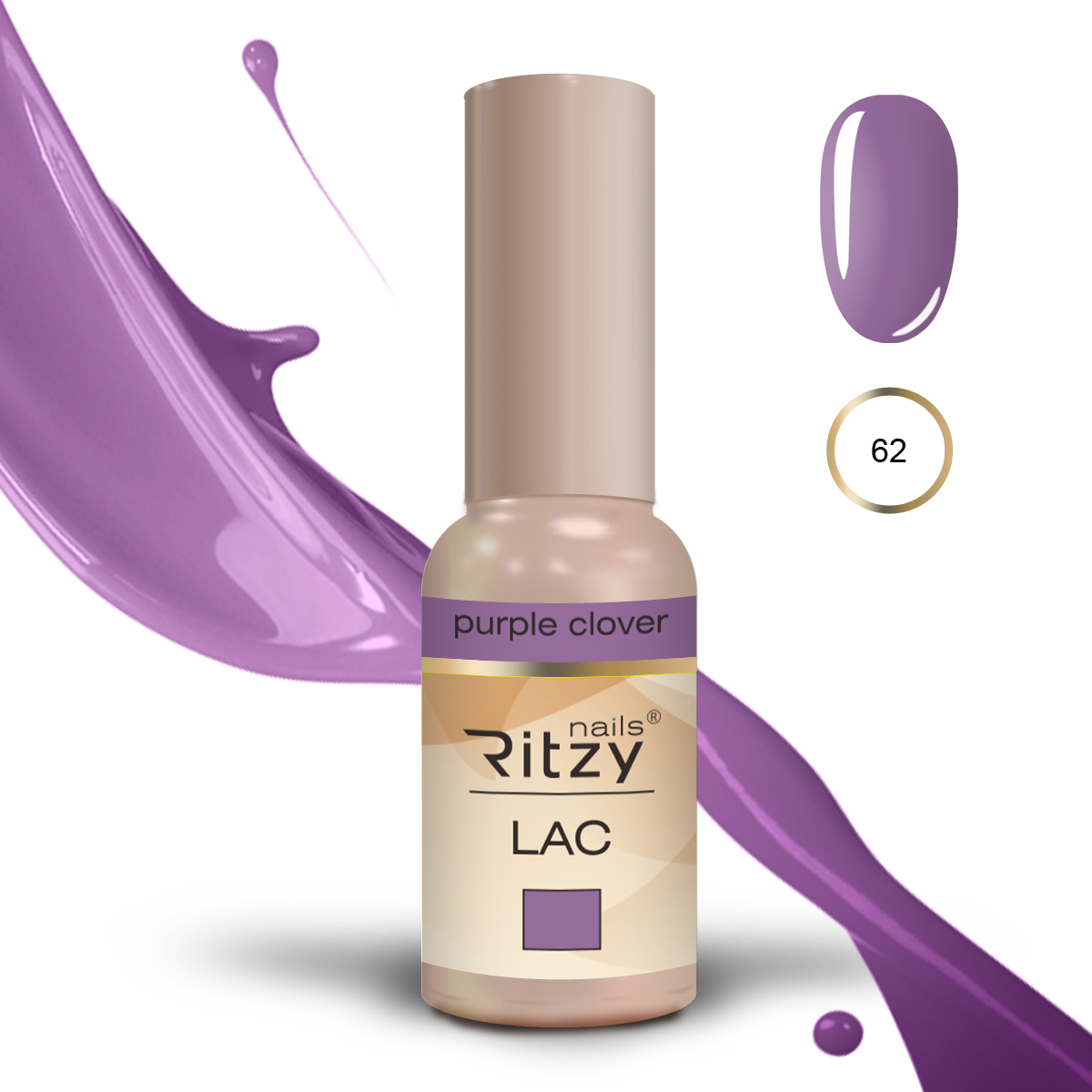 Ritzy Lac 62 purple clover Ritzy Nails Ritzy Lac cranberry 61 Ritzy Nails