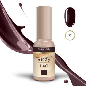 Ritzy Lac 67 burgundy Ritzy Nails