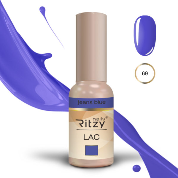 Ritzy Lac 69 jeans blue Ritzy Nails