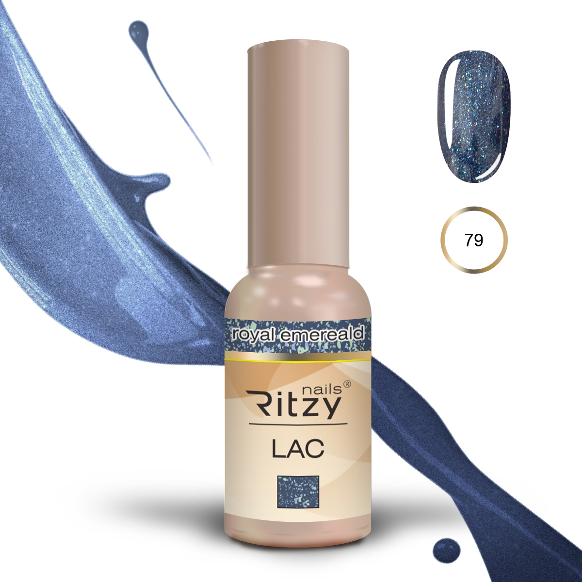 Ritzy Lac 79 Royal Emereald Ritzy Nails Ritzy Lac 79 Royal Emereald Ritzy Nails