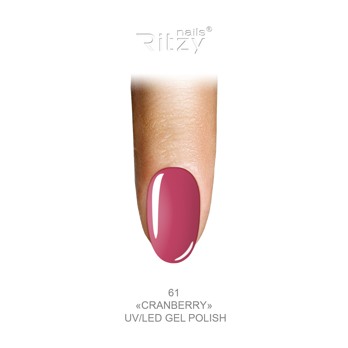 Ritzy Lac cranberry 61 Ritzy Nails