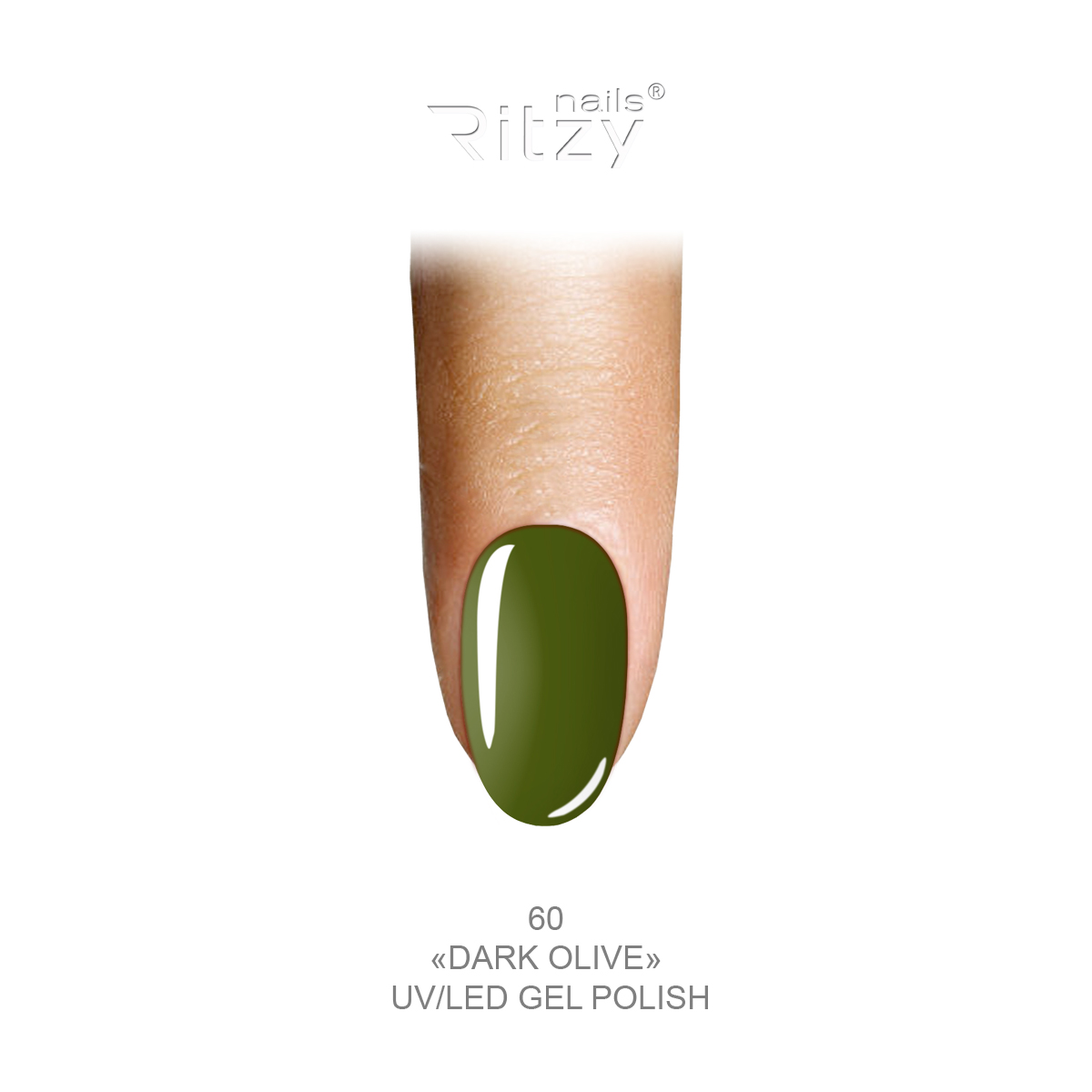 Ritzy Lac dark olive 60 Ritzy Nails Ritzy Lac dark olive 60 Ritzy Nails