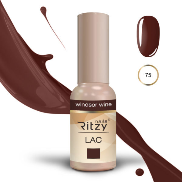 Ritzy lac 75 windsor wine  Ritzy Nails