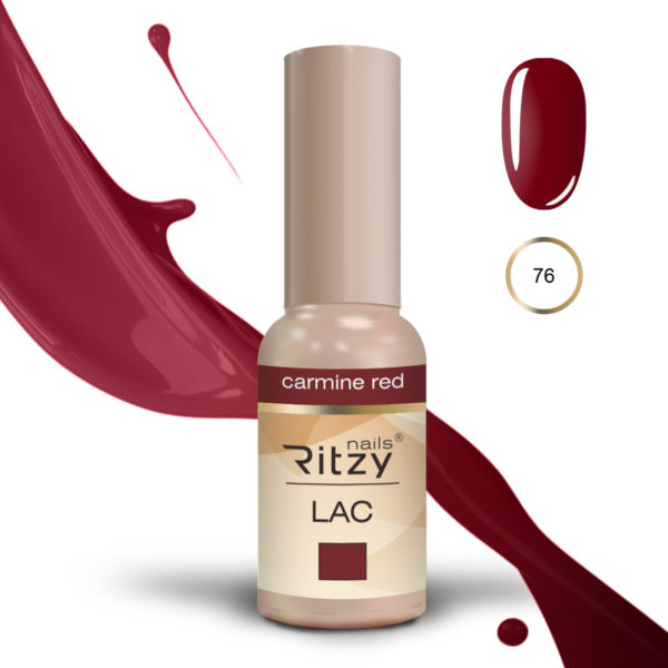 Ritzy lac 76 carmine red Ritzy Nails