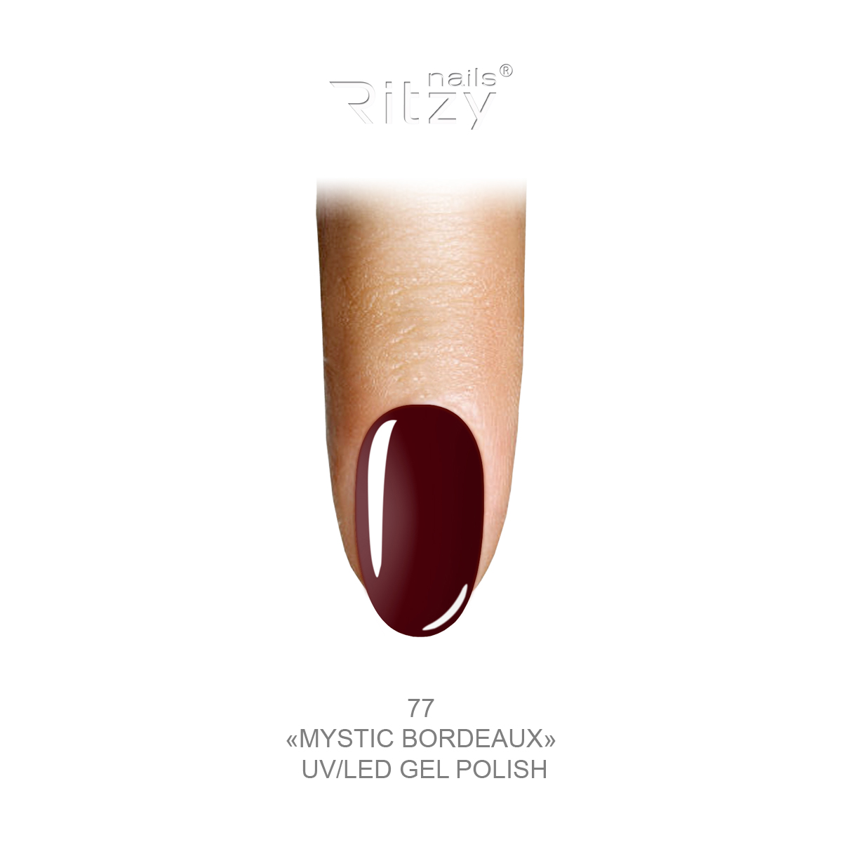 Ritzy lac mystic bordeaux 77 Ritzy Nails