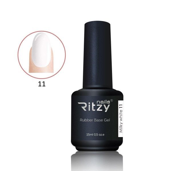 Rubber Base Milky White Ritzi Nails
