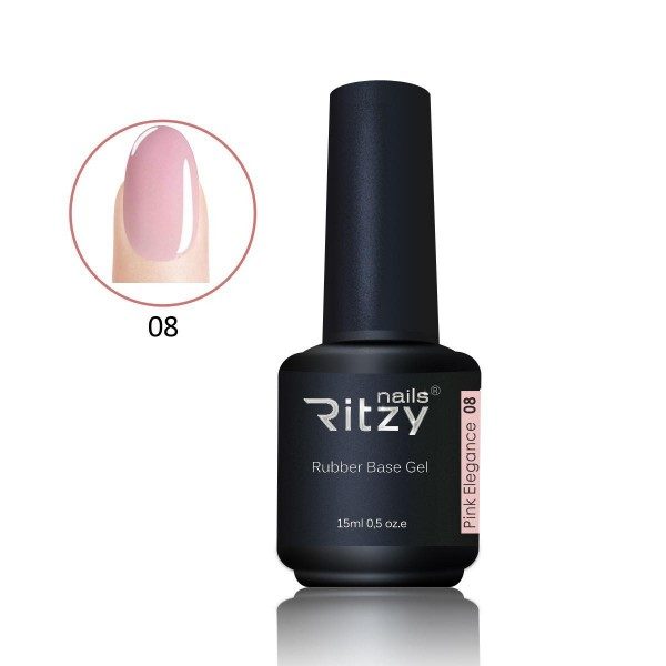 Rubber Base Pink Elegance Ritzi Nails
