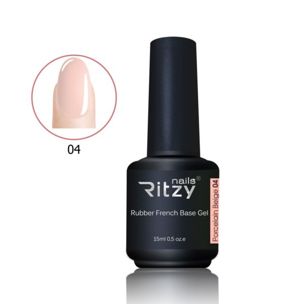 Rubber Base Porcelain Beige 04 Ritzi Nails