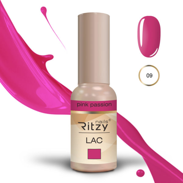 Vernis Gel 09 pink passion  Ritzy Nails