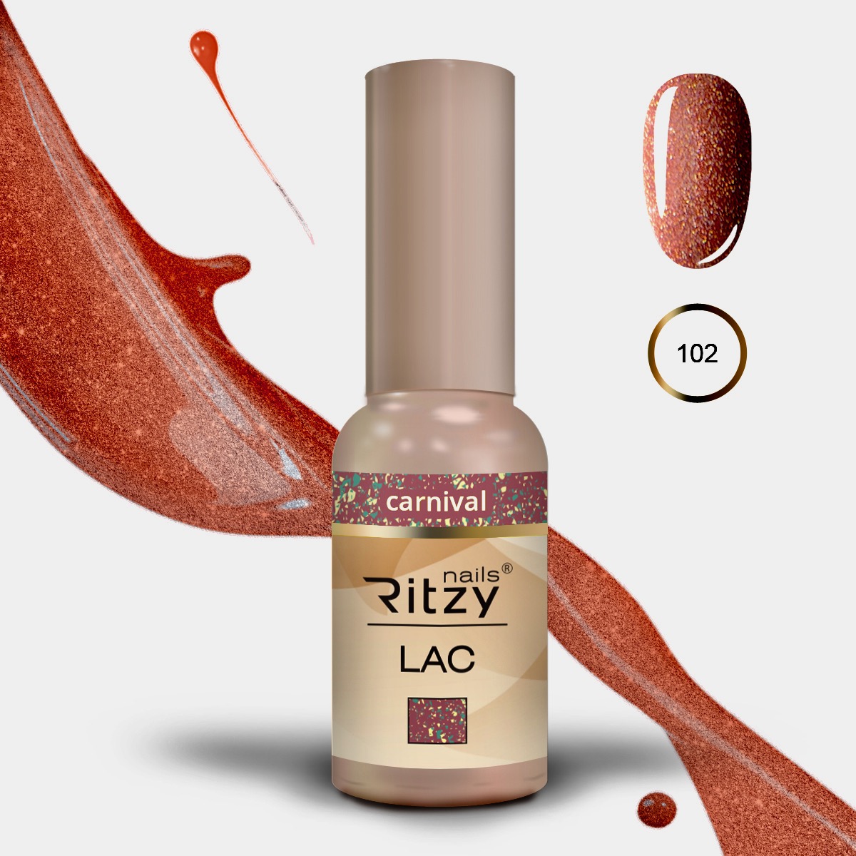 Vernis Gel 102 carnival (1) Ritzy Nails Vernis Gel 102 carnival (1) Ritzy Nails