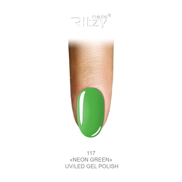 Vernis Gel 117 neon green 2 Ritzy Nails Vernis Gel 117 neon green 2 Ritzy Nails