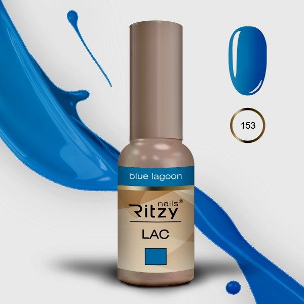 Vernis Gel 153 blue lagoon Ritzy Nails