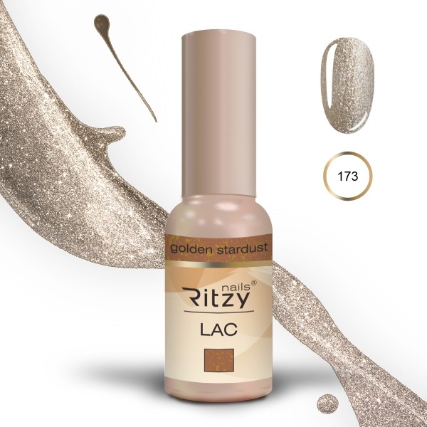Vernis Gel 173 golden stardut Ritzy Nails Vernis Gel 173 golden stardut Ritzy Nails