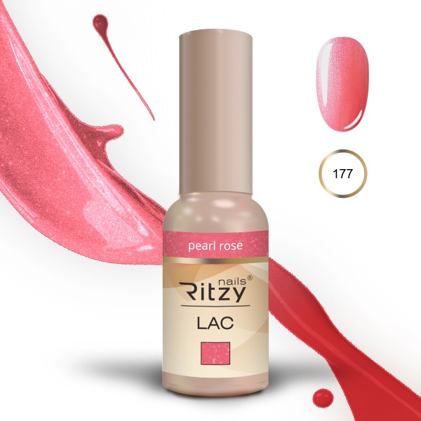 Vernis Gel 177 pearl rose Ritzy Nails Vernis Gel 177 pearl rose Ritzy Nails