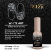 white art Ritzy Nails