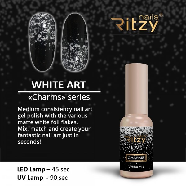 white art Ritzy Nails