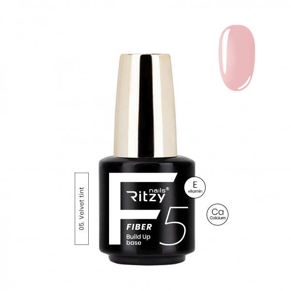 Ritzy Nails Fiber Builder -Base 05 Velvet Tint