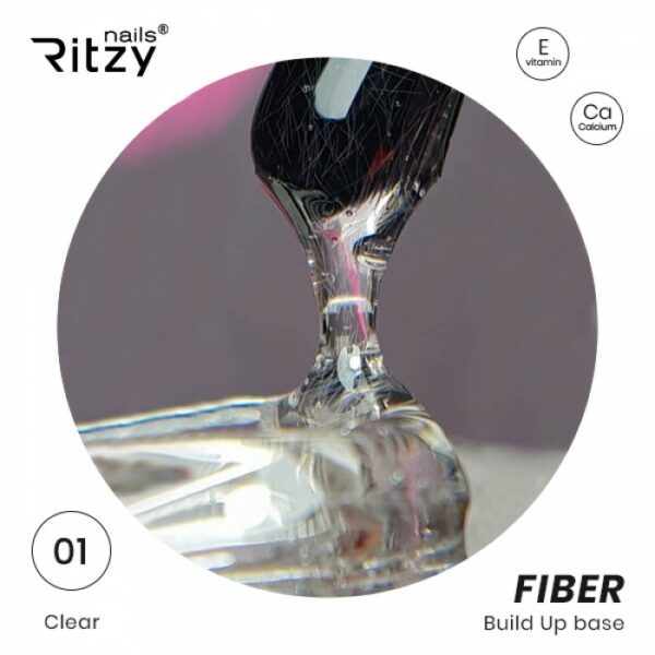 Fiber Ritzy Nails Builder Base 01 CLear