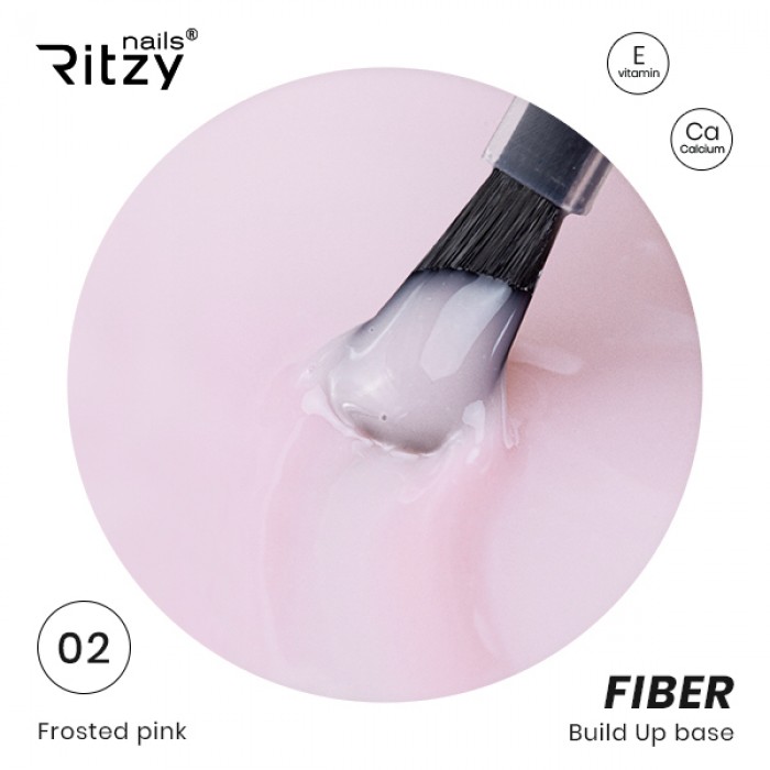 Fiber_Ritzy_2 FIBER builder BASE 02 FROSTED PINK