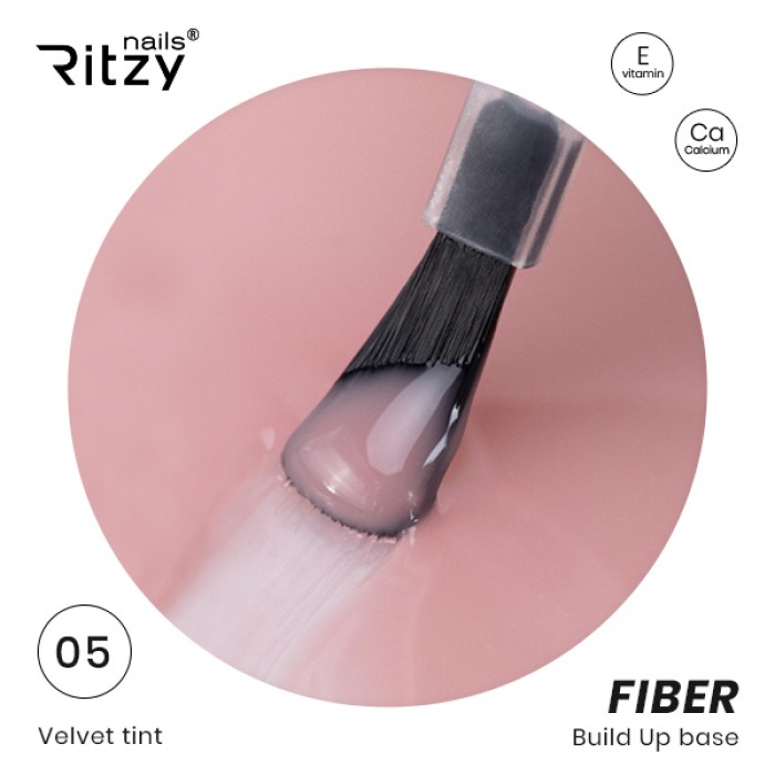 Fiber_Ritzy_5 Ritzy Nails Fiber Builder -Base 05 Velvet Tint