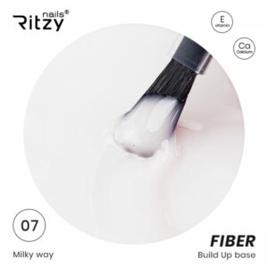 Ritzy Nails Fiber Builder -Base 07 Milky Way