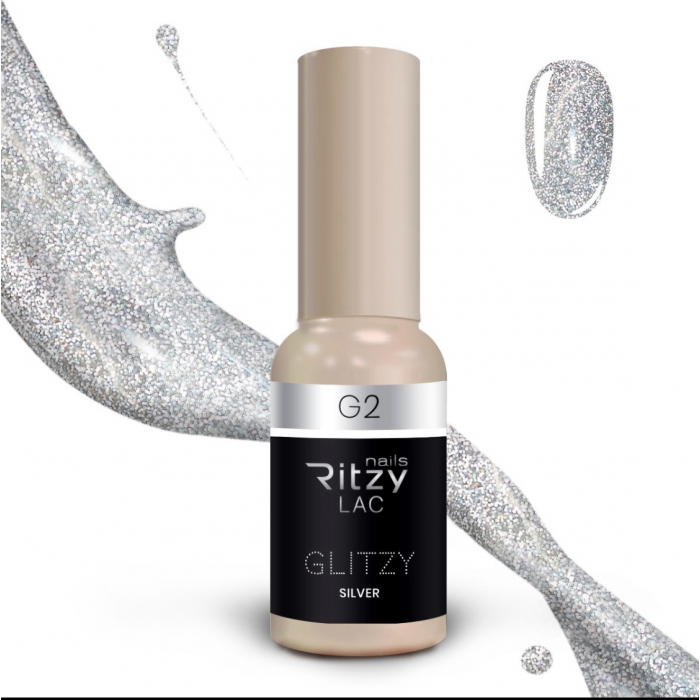 G2 Ritzy Lac GLITZY Silver G2