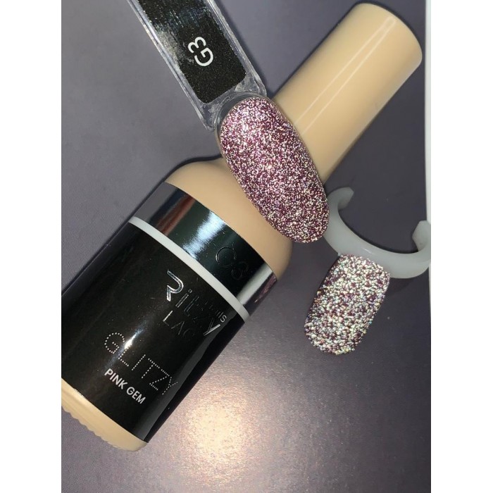G3-2 Ritzy Lac GLITZY Pink Gem G3