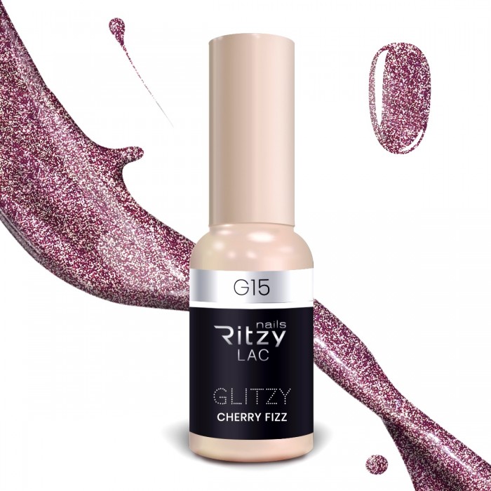 g15 Ritzy Lac GLITZY Cherry Fizz G15
