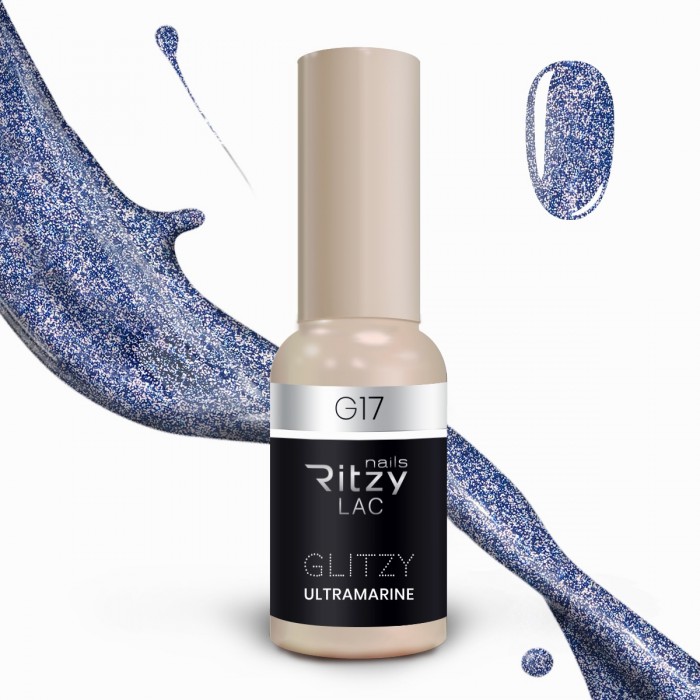 g17 Ritzy Lac GLITZY Ultramarine G17