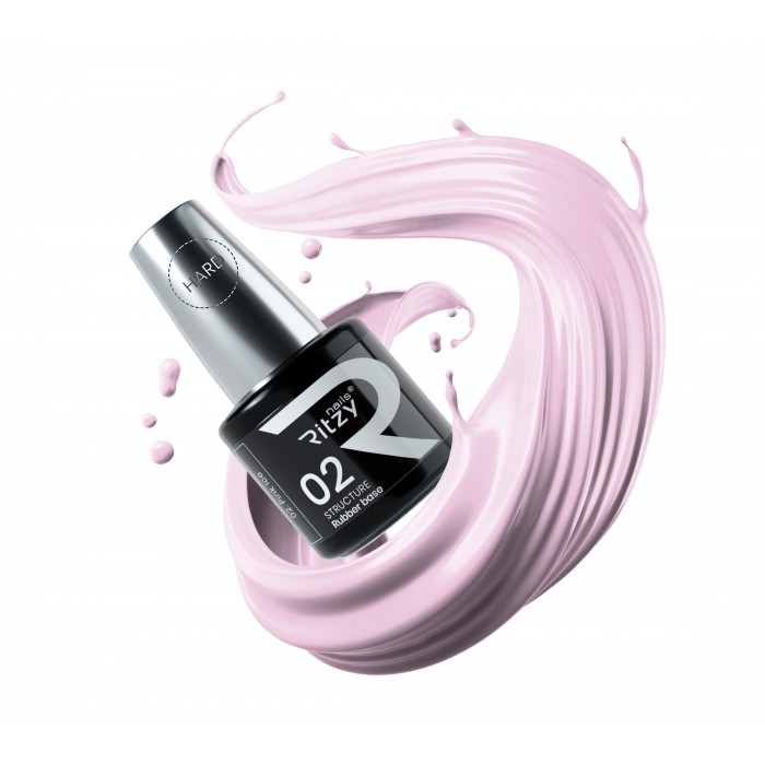 STRUCTURE 02 PINK ICE Rubber base