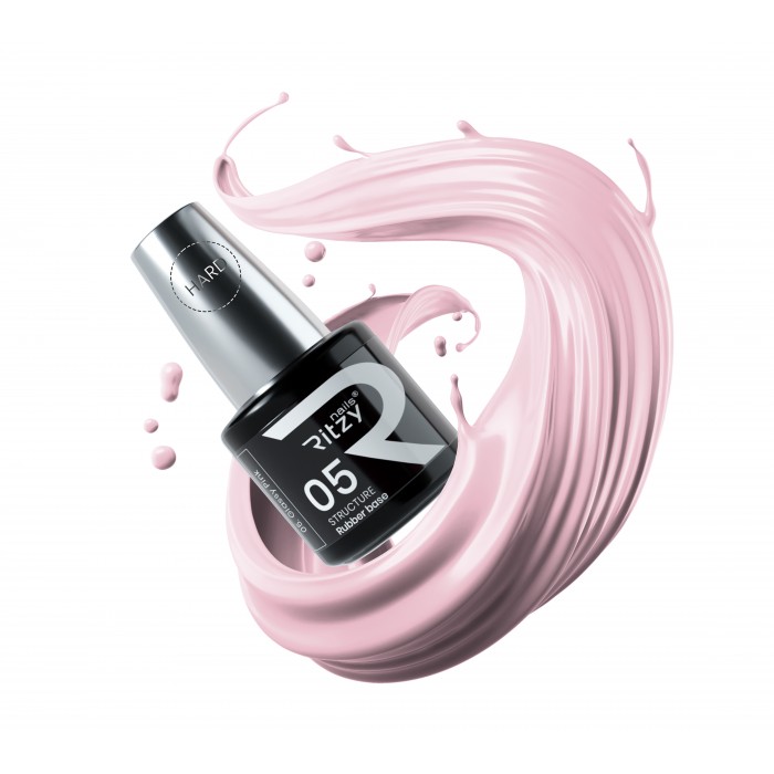 STRUCTURE 05 GLASSY PINK Rubber Base