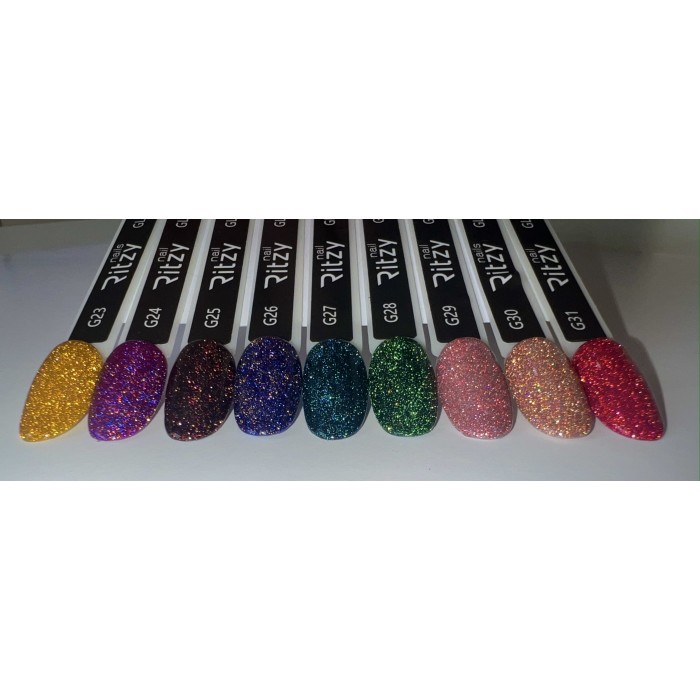 SET of 9 NEW Glitzy (G23-G31)-2 Lot de 9 Glitzy (G23-G31)