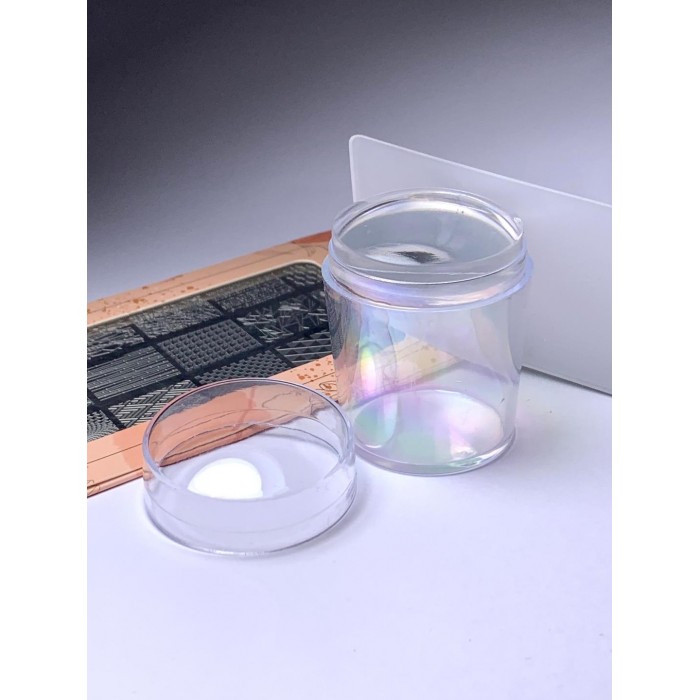 stamping large clear