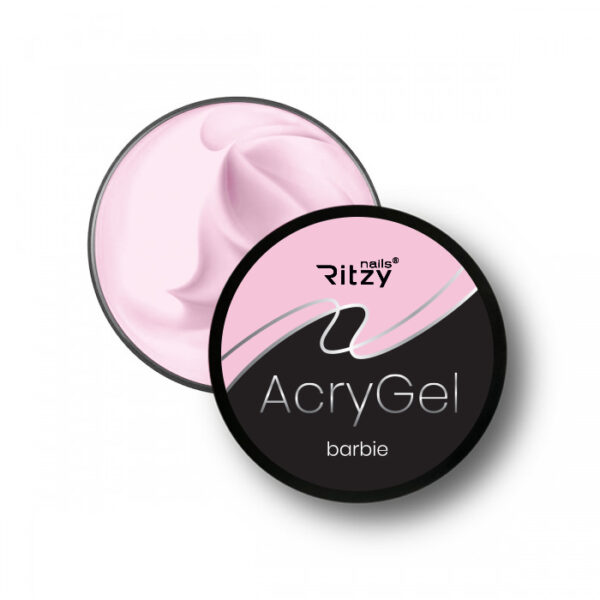 Acrygel Barbie ritzy nails