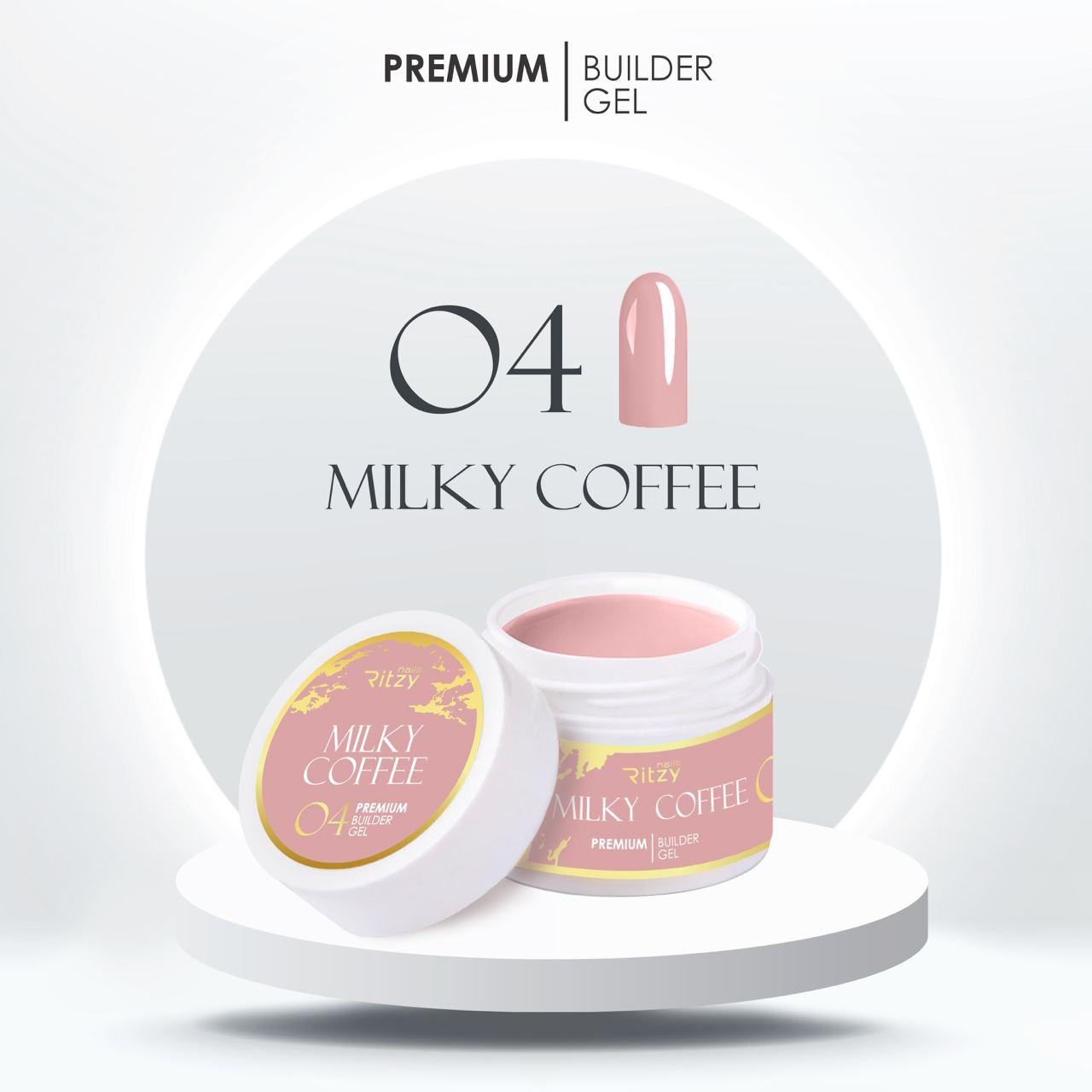 Builder Gel 04 - Milky Coffee Builder Gel 04 - Milky Coffee