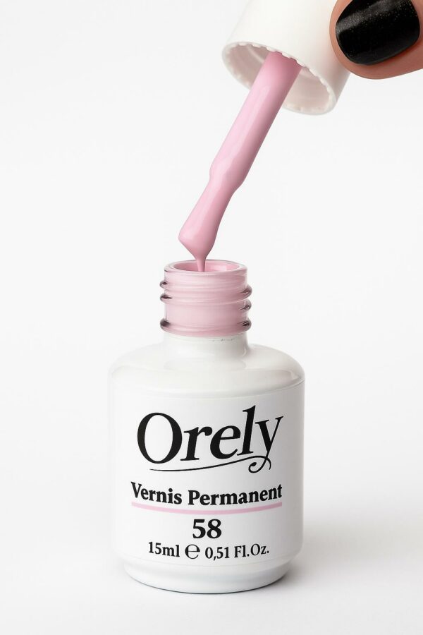 Vernis Semi-Permanent ORELY N°58 – Rose Vintage Doux