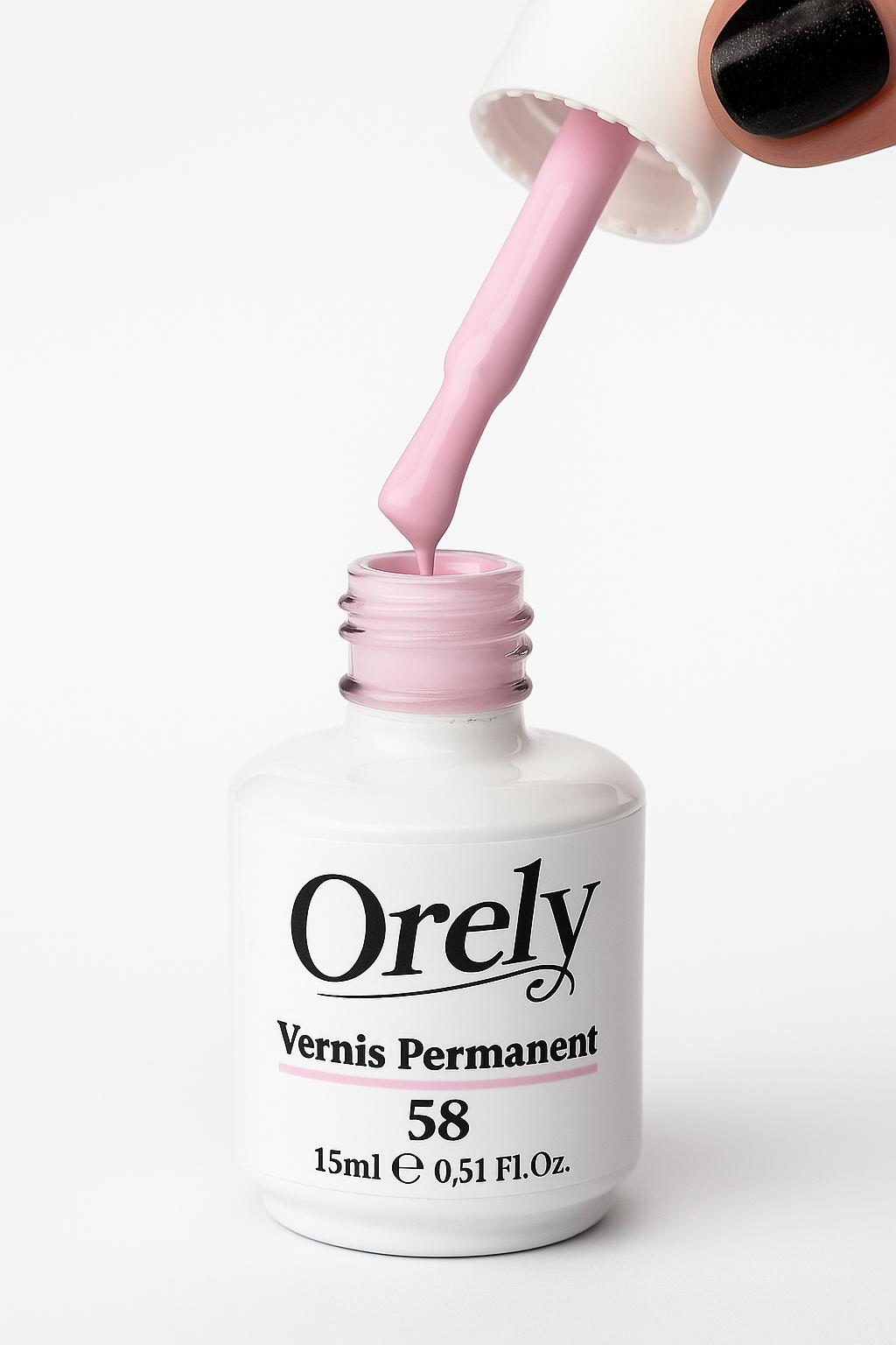 Vernis Semi-Permanent ORELY N°58 – Rose Vintage Doux Vernis Semi-Permanent ORELY N°58 – Rose Vintage Doux