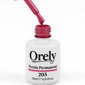 Vernis Semi-Permanent ORELY N°205 – Rose Framboise Métallisé