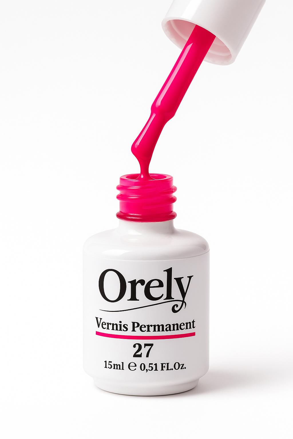 Vernis Semi-Permanent ORELY N°27 – Rose Fuchsia Vibrant Vernis Semi-Permanent ORELY N°27 – Rose Fuchsia Vibrant