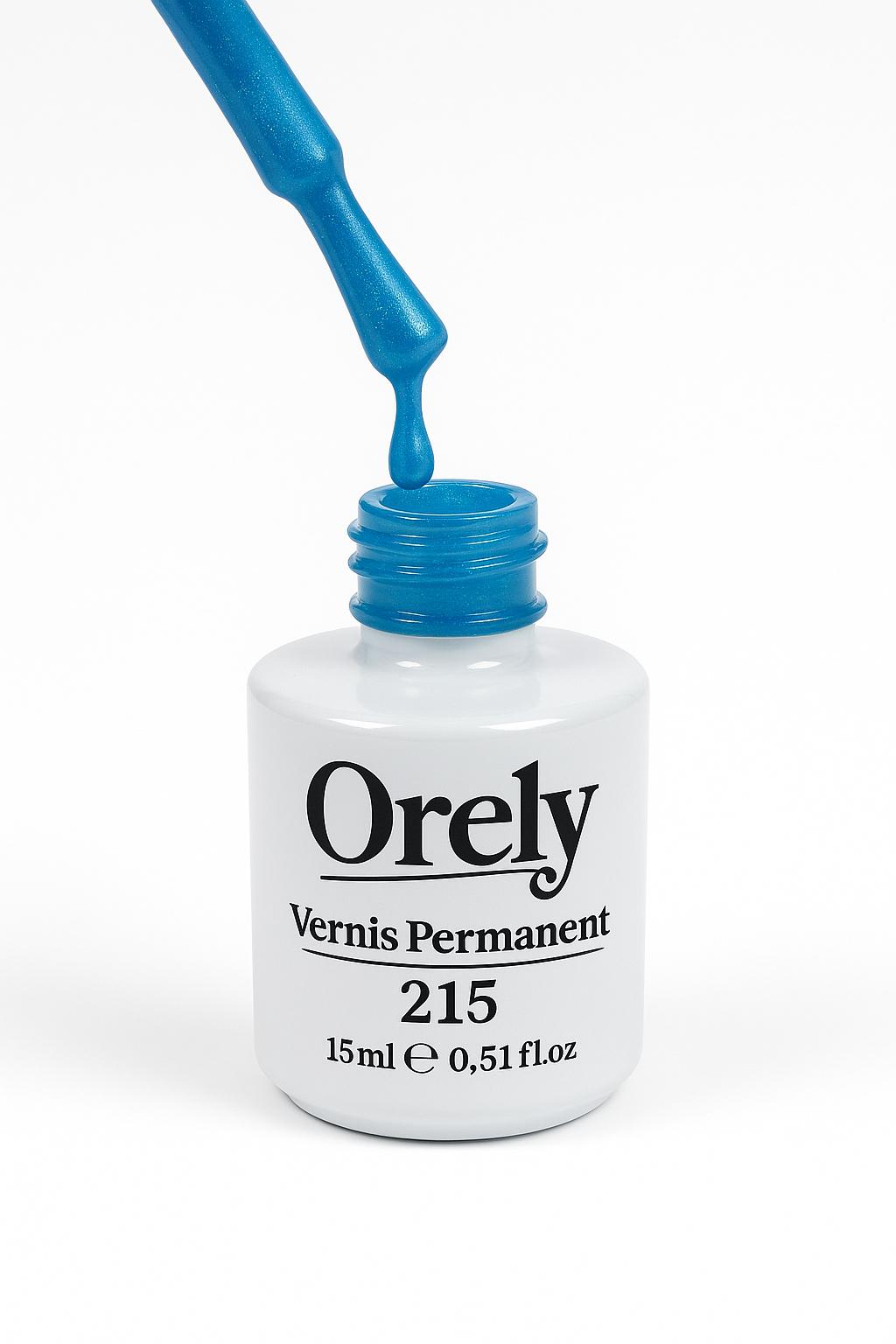 Vernis Semi-Permanent ORELY N°215 – Bleu Ciel Scintillant Vernis Semi-Permanent ORELY N°215 – Bleu Ciel Scintillant