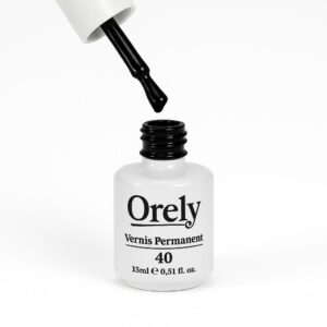 Vernis Semi-Permanent ORELY N°40 – Noir Intense