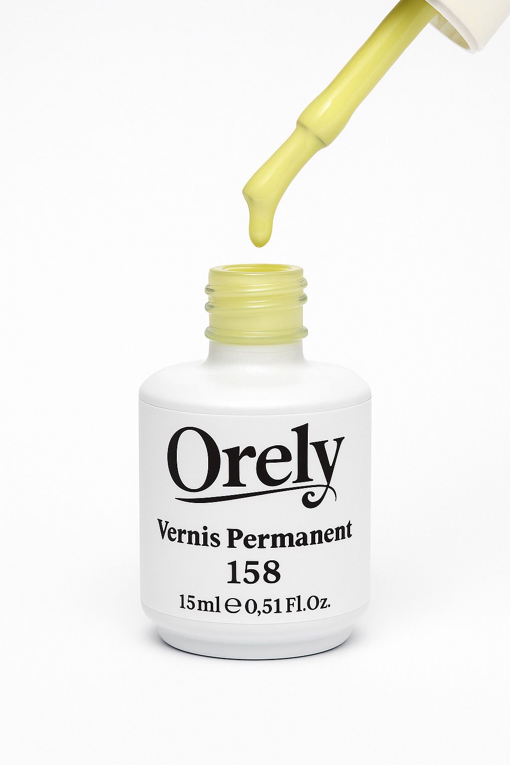 Vernis Permanent ORELY N°158 – Jaune Pastel Lumineux Vernis Permanent ORELY N°158 – Jaune Pastel Lumineux