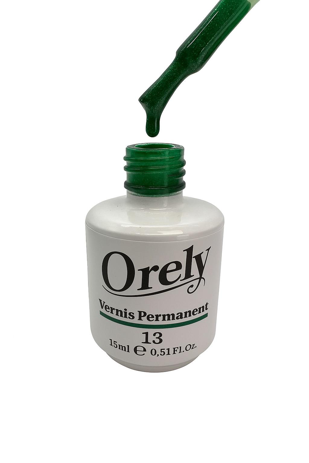 Vernis Semi-Permanent ORELY N°13 – Vert Émeraude Envoûtant Vernis Semi-Permanent ORELY N°13 – Vert Émeraude Envoûtant